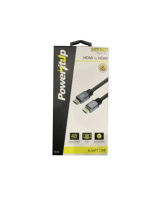 Power It Up 8K HDMI 6.5FT 2.1 Ultra High Speed Certified Cable