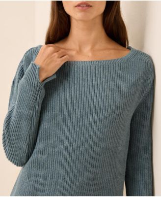 Women's Luxe Knit Boatneck Sweater