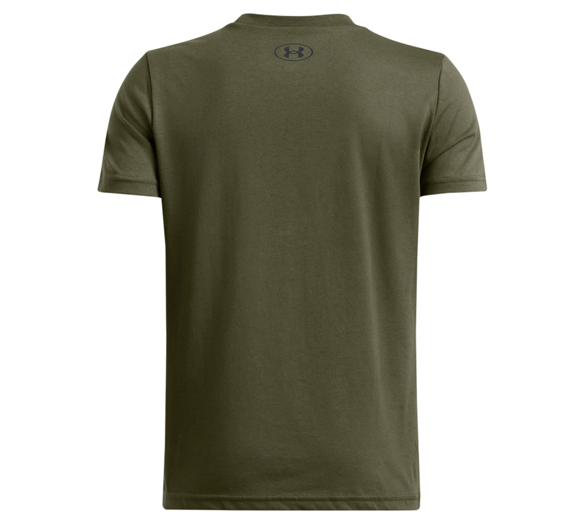 Under Armour Big Boys Logo Wordmark Graphic T-shirt In Green