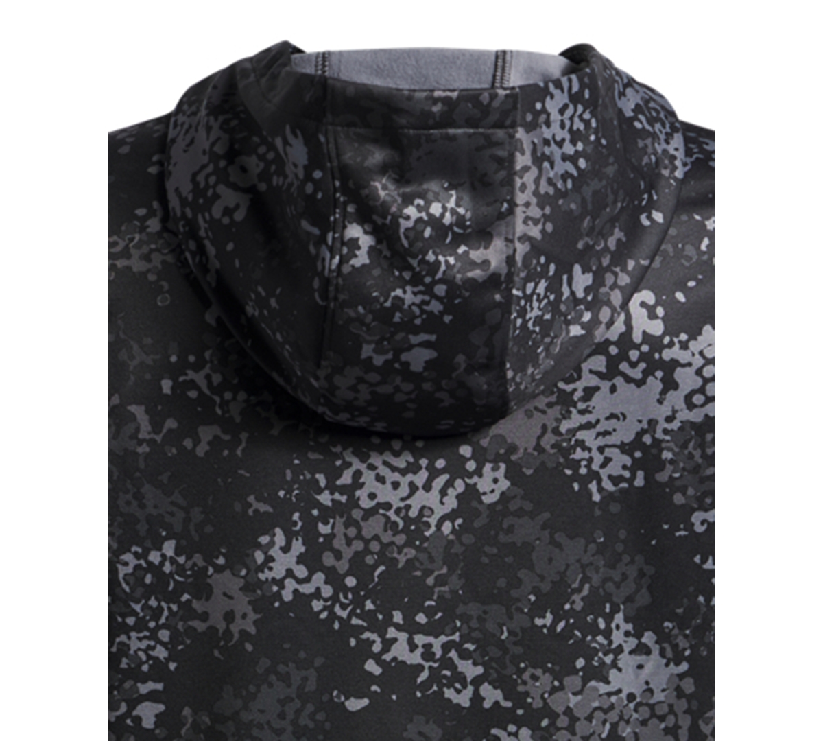 Under Armour Big Boys Fleece Printed Hoodie In Black