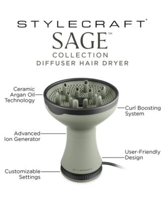 Sage 2-In-1 Diffuser Hair Dryer