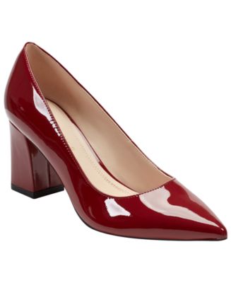Marc Fisher LTD Women's Zala Pointy Toe Block Heel Pumps - Macy's