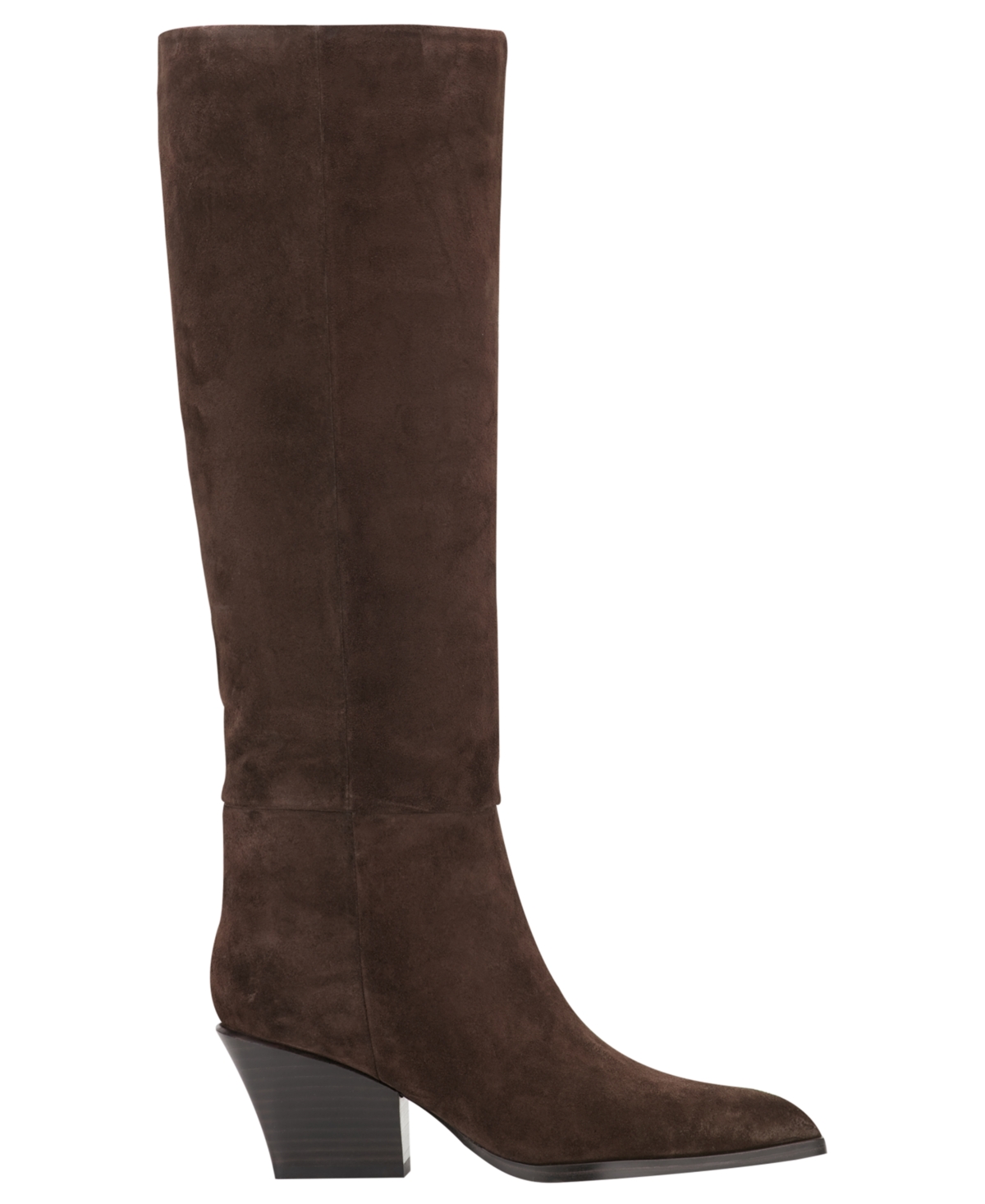 Marc Fisher Ltd Women's Tarrie Tall Pointy Toe Dress Boots In Brown