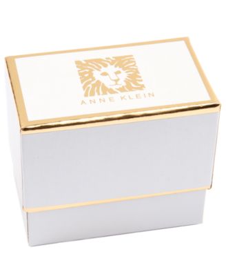 Glass Stones Gold-Tone Wavy Cuff Bracelet