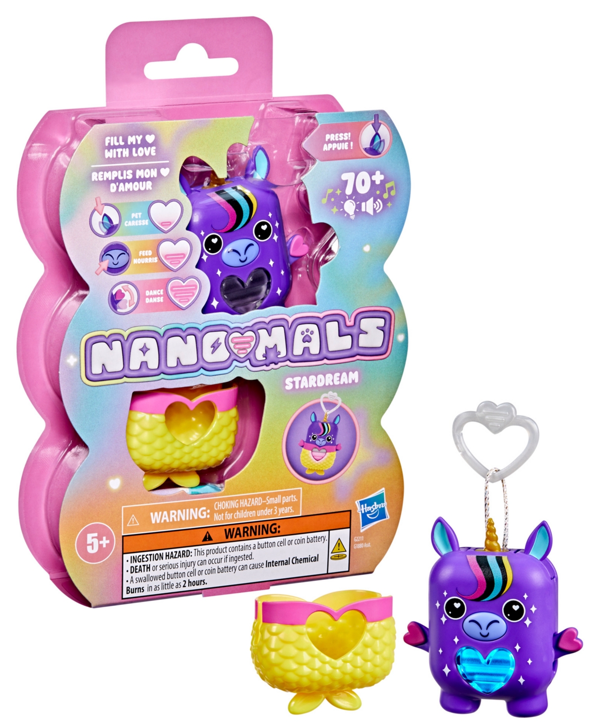 Nano-Mals Hasbro Stardream The Unicorn Electronic Pet Toy