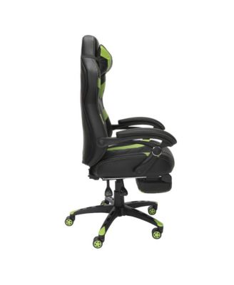 Gaming Chairs For Adults With Headrest Pillow - Green