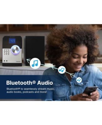 ES-4000 Bluetooth Stereo System with USB MP3, CD Player and FM Radio