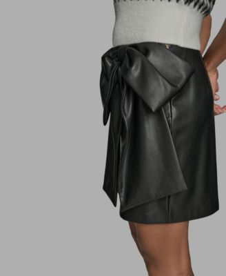 Women's Bow Mini Skirt