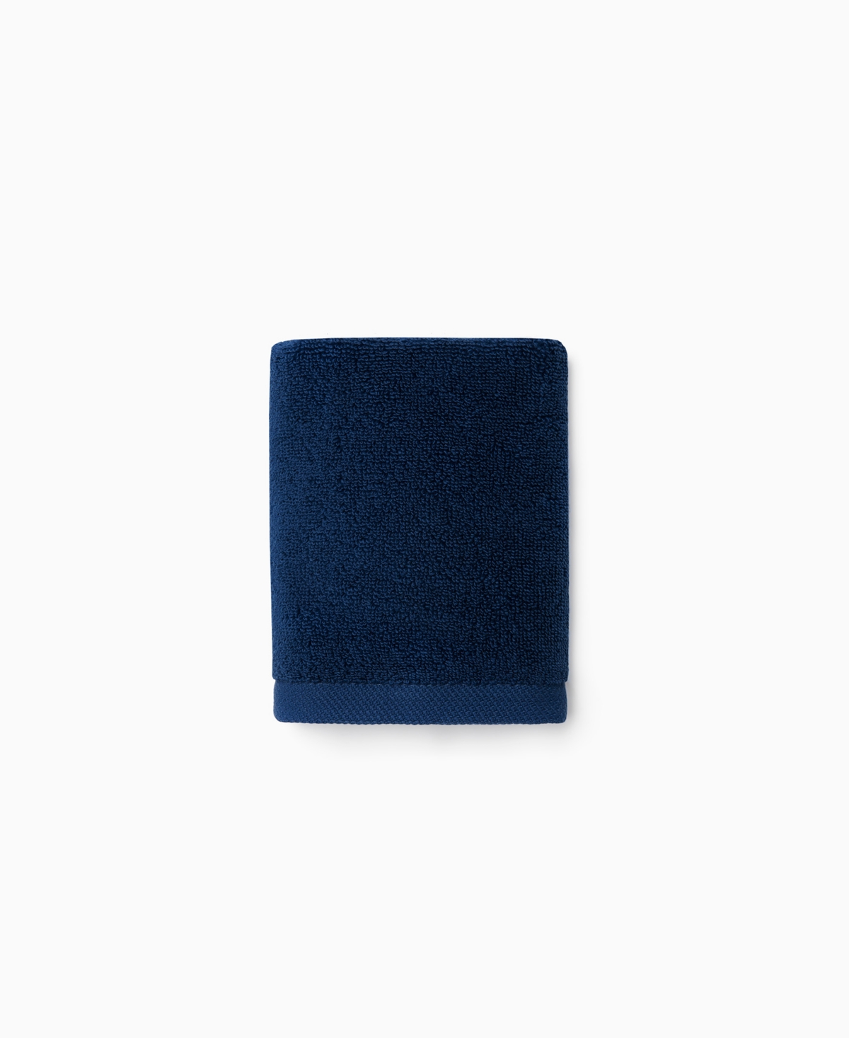 Sferra Cielo 100% Cotton Washcloth, 12" X 12" In Black
