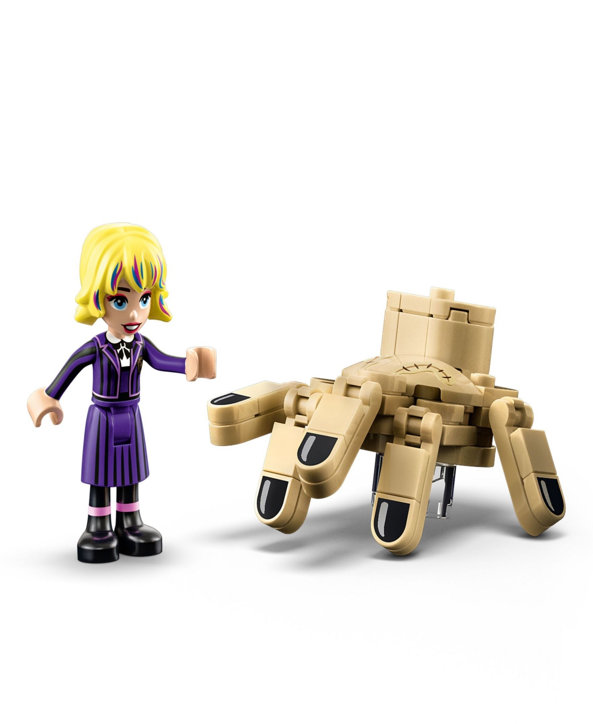 Lego Wednesday Thing's Apartment Building Toy 76785, 828 Pieces