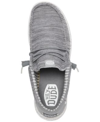 Men's Wally Stretch Sox Slip-On Casual Moccasin Sneakers from Finish Line