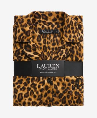 Women's Long Sleeves Notch Collar Pajama Set