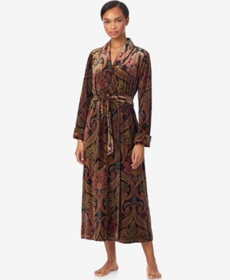Lauren Ralph Lauren - Women's Long Sleeves Shawl Collar Robe