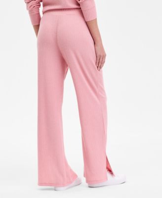 Women's Bib-Collar Ribbed Sweatshirt