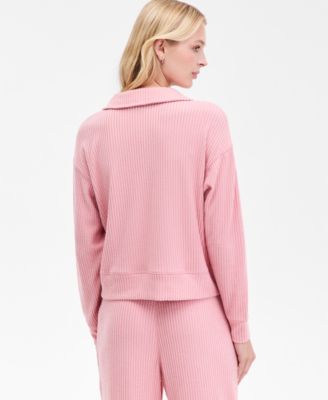 Women's High-Rise Wide-Leg Knit Pants