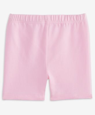 Girls' Toddler 2T-4T Solid Biker Shorts, Macy's Exclusive