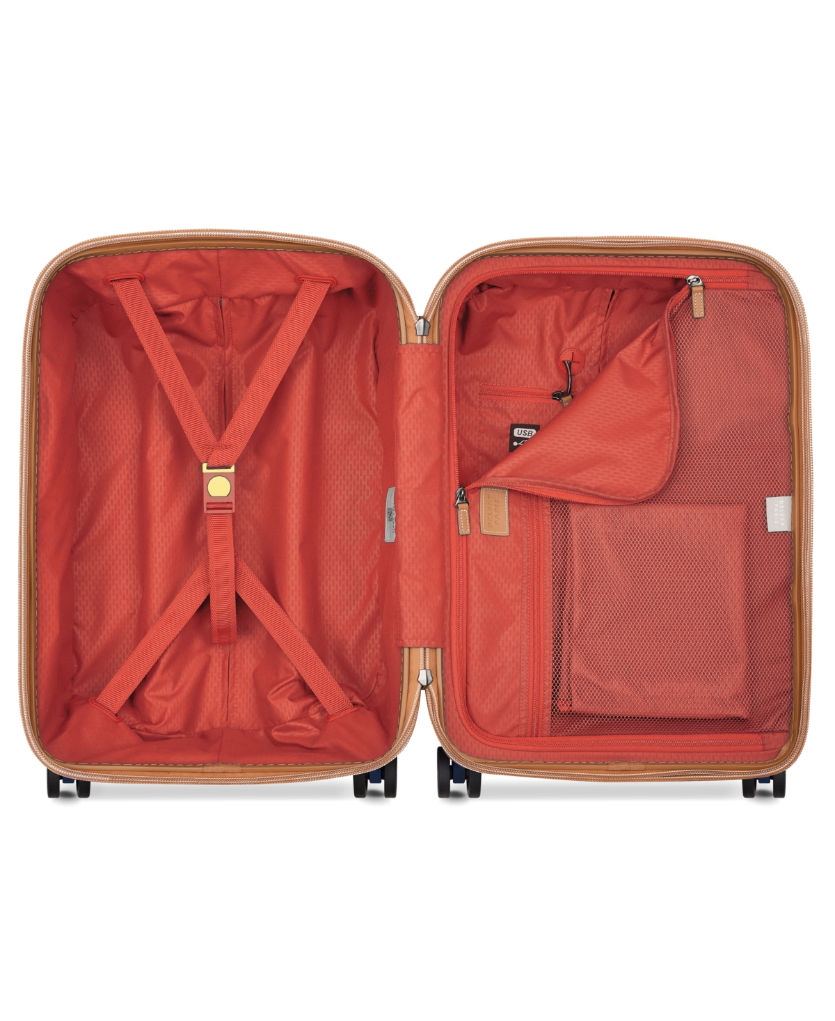 Delsey Paris Chatelet Air 2.0 Large Carry-on Spinner In Blue