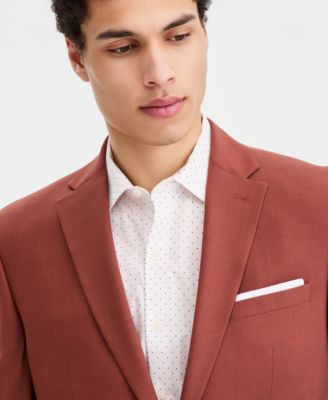 Men's Slim-Fit Wool Blend Suit Separates Jacket