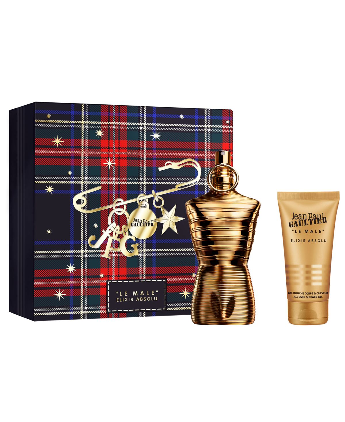 Подарочный набор с ароматом Le Male Elixir Absolu для мужчин из 2 предметов