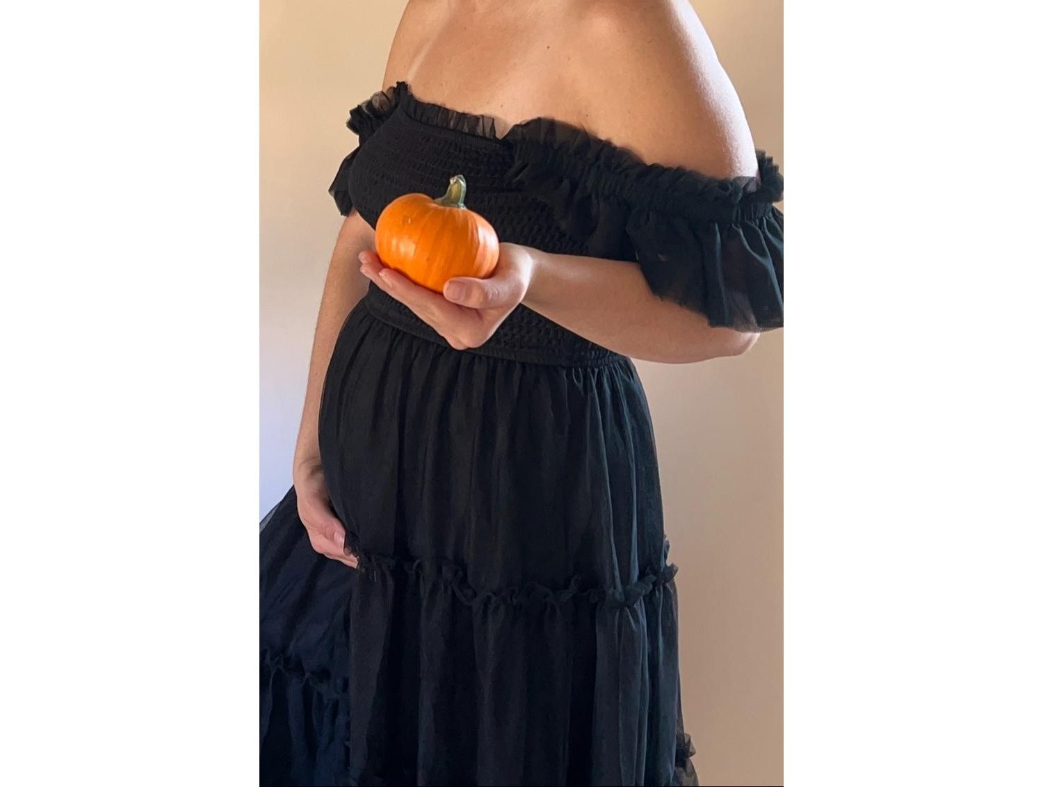 Women's Jade Smocked Mesh Ruffle Accent Midi Dress