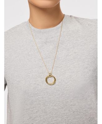 Gold Pendant Necklace - Penny