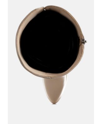 Womens Nenana Faux Leather Knee-High Boots