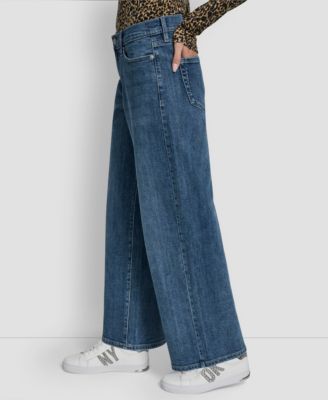 Women's High Rise Modern Wide Leg Jeans