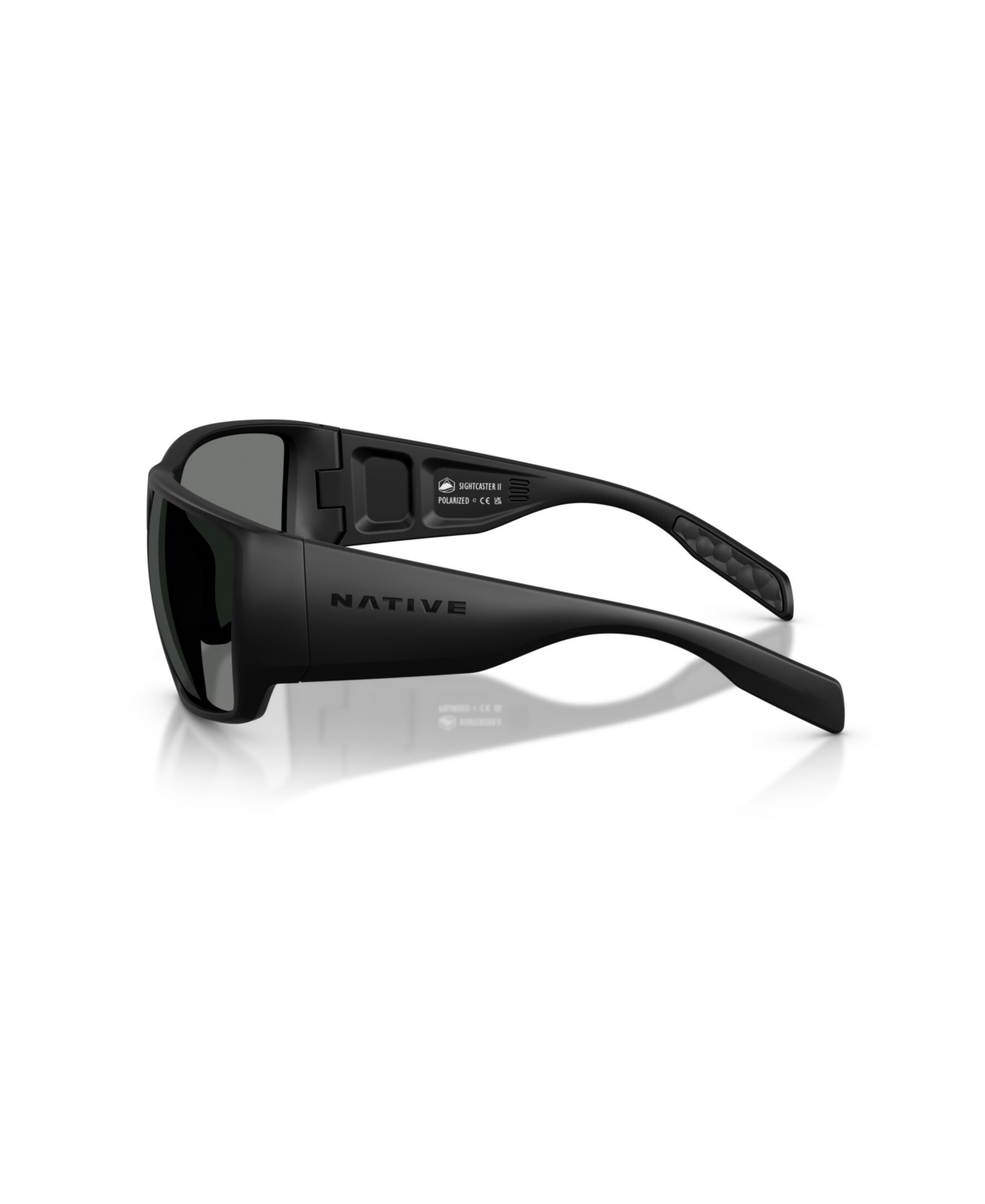 Native Eyewear Native Men's Polarized Sightcaster Ii Sunglasses, Xd9047 In Black