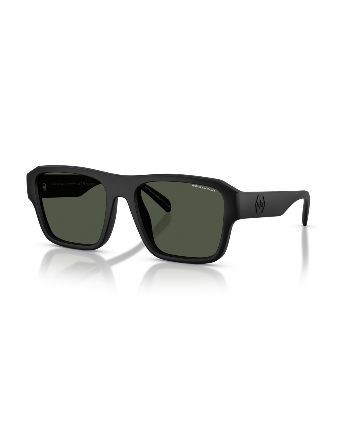 A|X Armani Exchange Men's Polarized Sunglasses, AX4154SU
