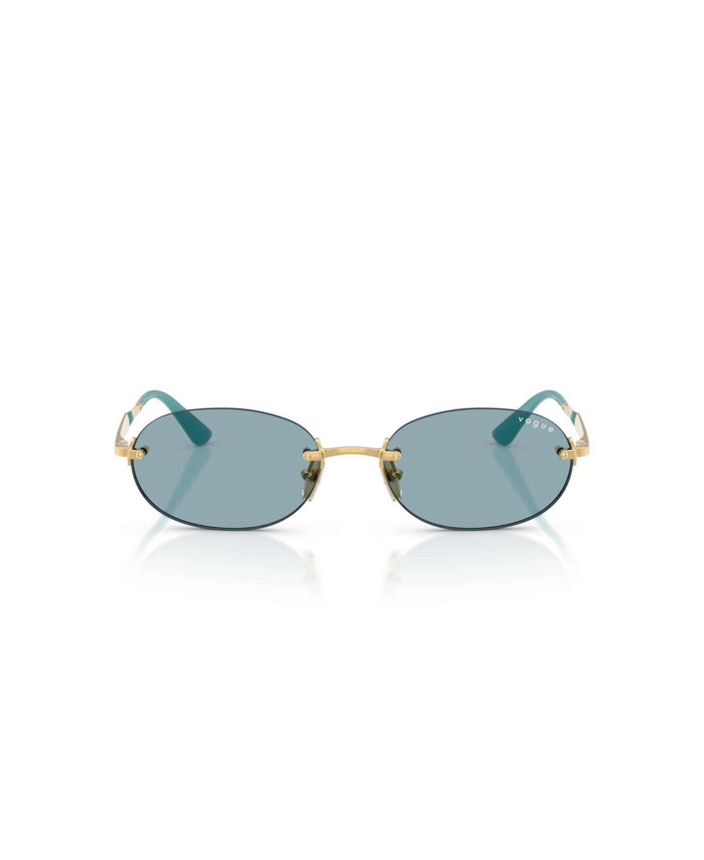 Женские солнцезащитные очки Vogue Eyewear Sunglasses, VO4342S, цвет: Золотой — фото 2