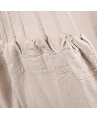 Natural Rope Hammock Chair Swing with 2 Cushions Carrying Bag