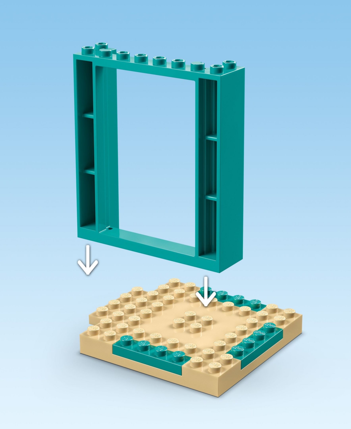 Lego Bluey Playground Fun With Bluey And Chloe Building Set In Green