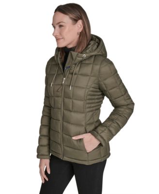 Women's Packable Hooded Puffer Jacket