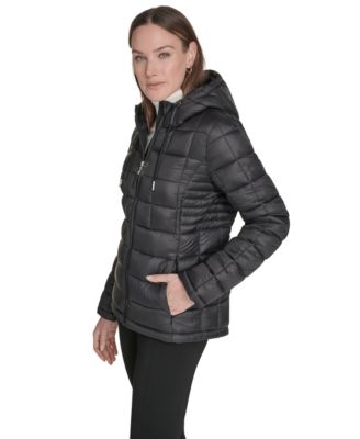 Women's Packable Hooded Puffer Jacket