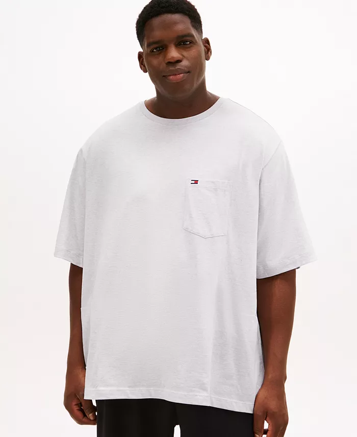 Men's Big & Tall Tommy Crew Neck Pocket T-Shirt - thumbnail 5