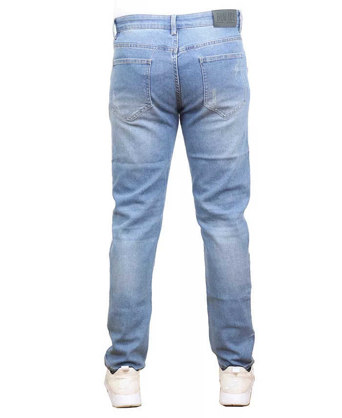 Men's Stretch Ripped Jeans - thumbnail 8