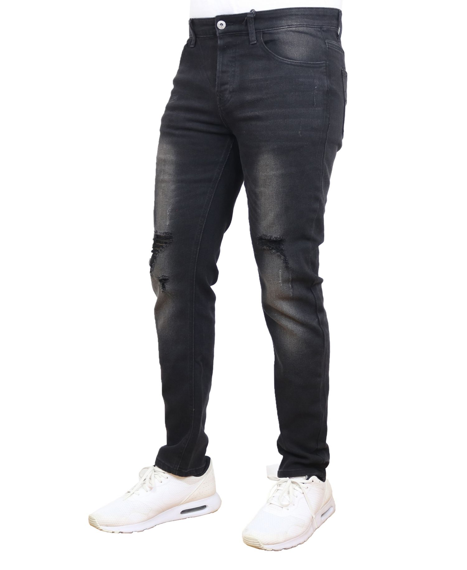Men's Stretch Ripped Jeans