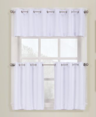 No. 918 Montego Tier Valance Collection In Navy