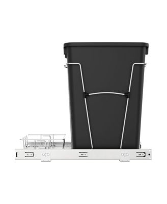 Pullout Trash Can 35 qt. for Kitchen Cabinets, Black, RV-12KD-18C S