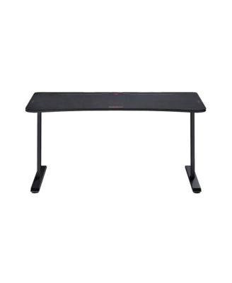 1063 Gaming Desk - 63in Computer Desk With Mouse Pad - Black