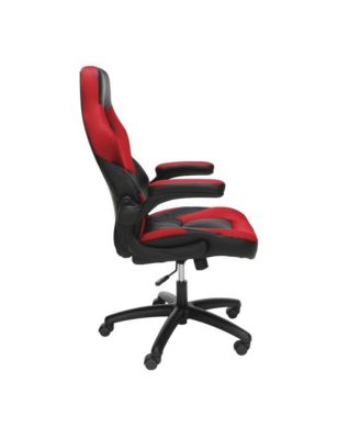 1 PC Bonded Leather Office Chairs Adjustable Tilt Tension & Tilt Lock