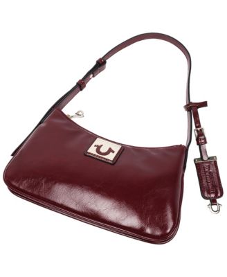 Crinkle Finish Shoulder Bag