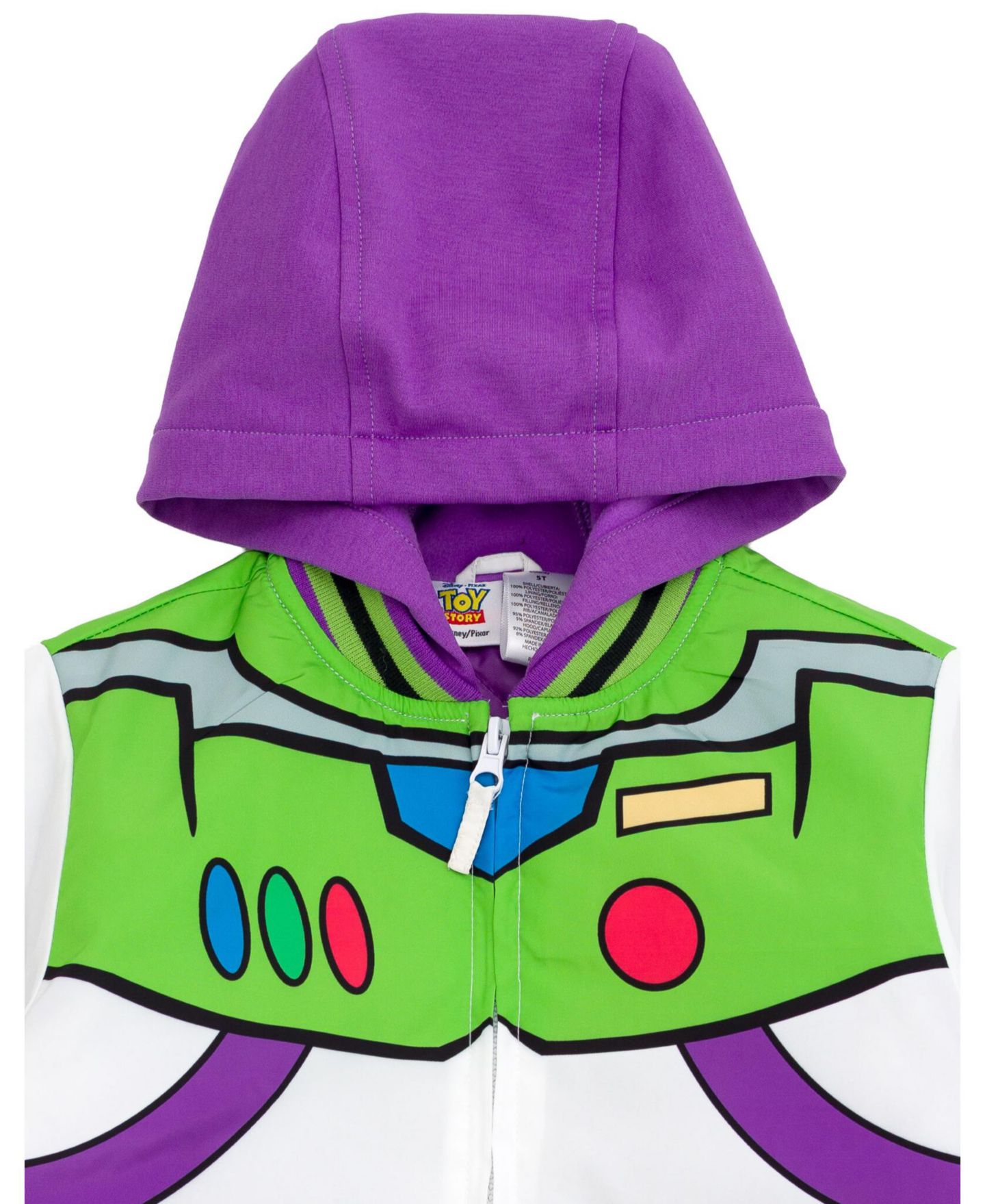 Куртка Toy Story Disney Cars Zip Up Varsity Bomber Jacket для мальчиков-малышей — фото 4