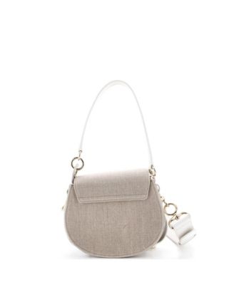 Small Tess Bag Canvas with Leather