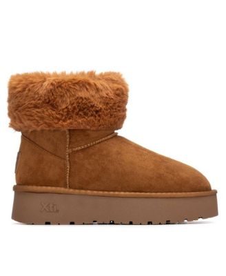 Women's Comfort Ankle Suede Booties By XTI