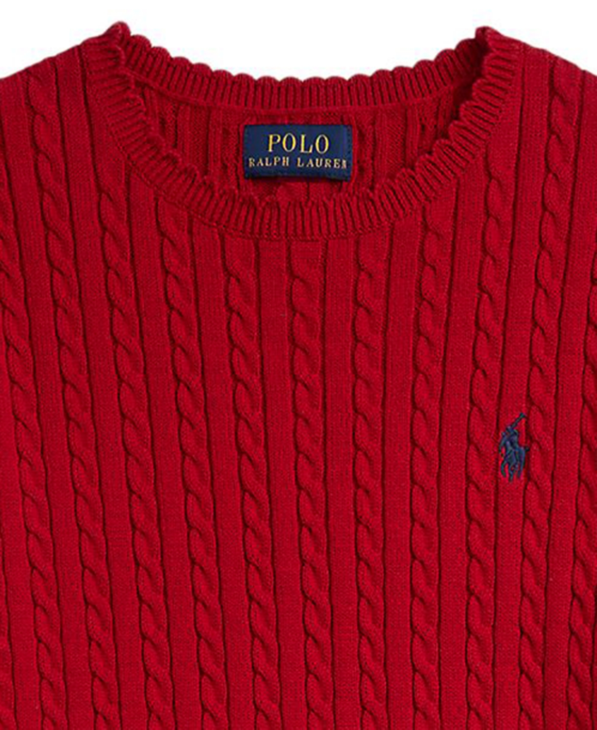 Polo Ralph Lauren Girls 7-16 Plaid-Skirt Cotton Sweater Dress