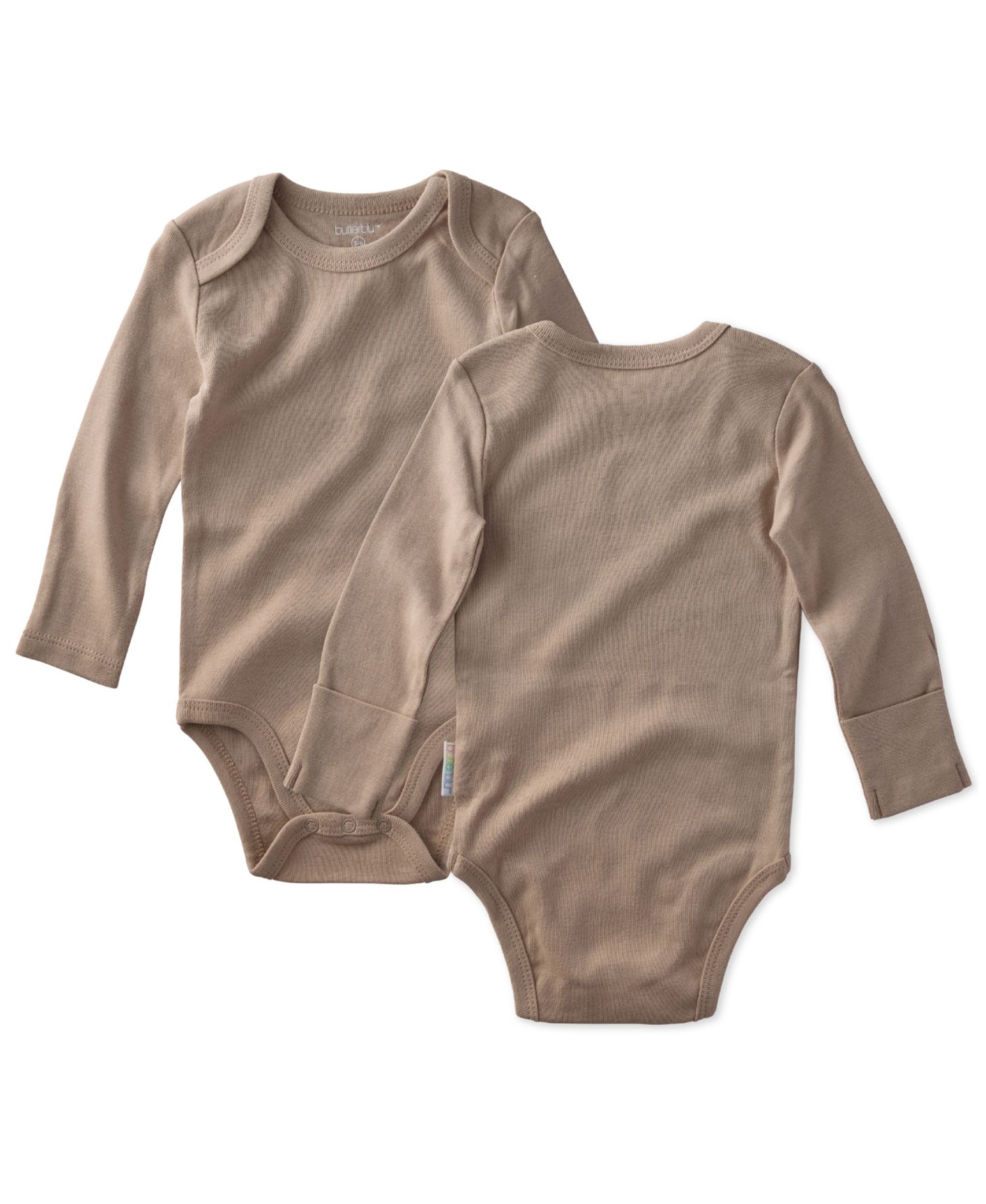 Baby Boys' and Girls' Cotton Long-Sleeve Bodysuits, 5-Pack