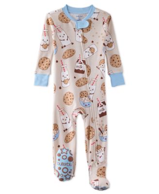 Baby Boys Cruz Cotton Snug-Fit Footed Pajamas