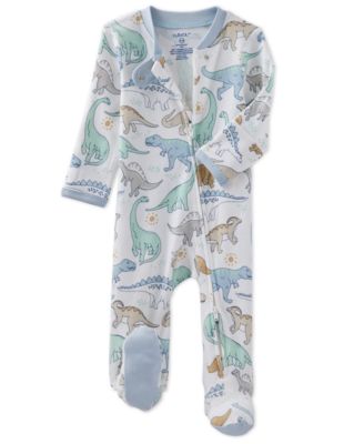 Baby Boys Scout 2-Way Zip Footed Sleep and Play Coveralls