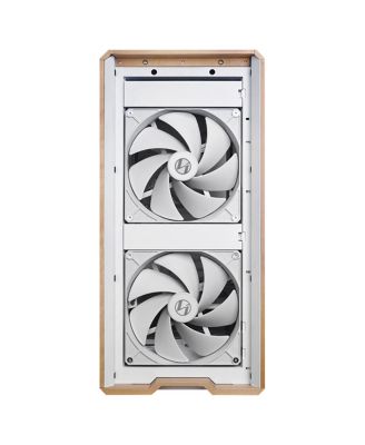 CS LAN217W mid-tower Steel/4mm TG/Wood